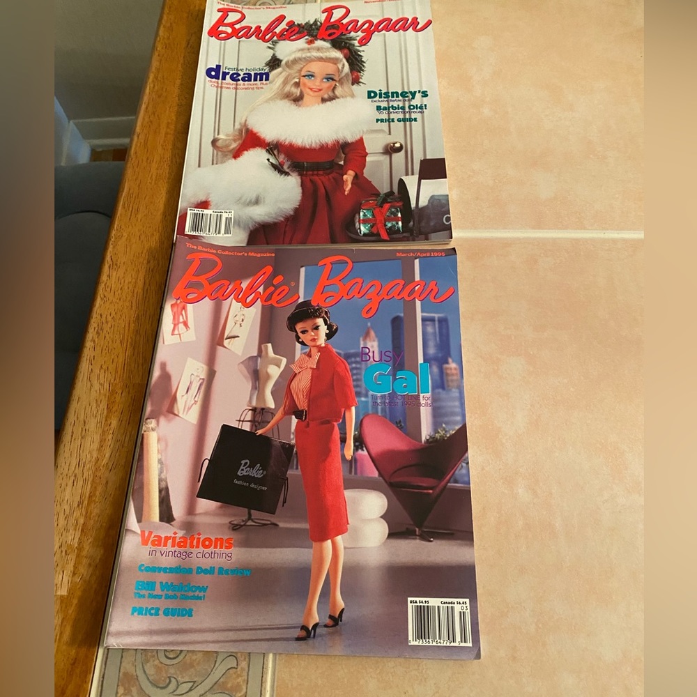 Barbie Bazaar Vintage Magazines